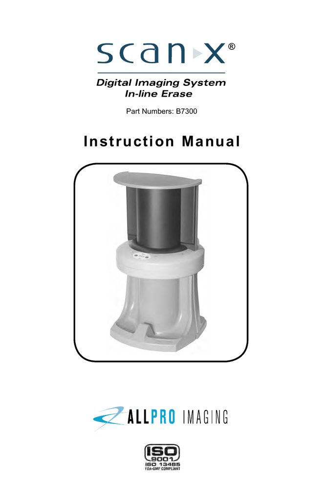 Instruction Manual Part Numbers: B7300 | Manualzz