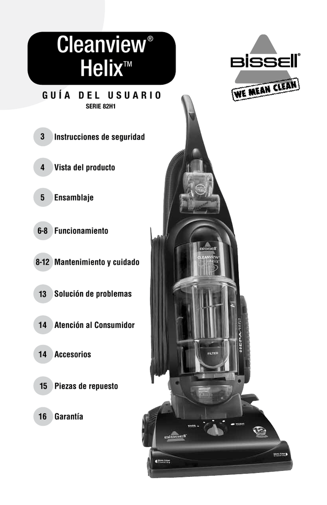 Soporte De Ajuste De Altura Completo De Aspiradora BISSELL