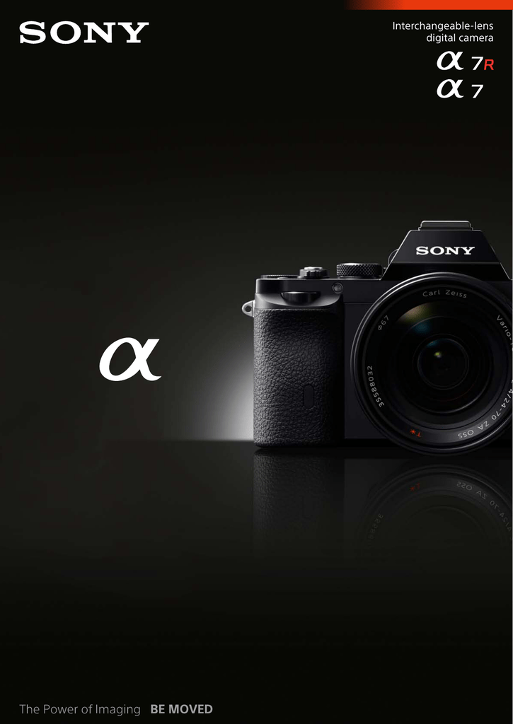 sony a7s iii brochure pdf