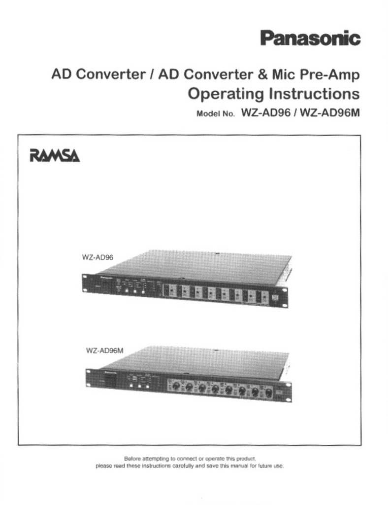 Adat Xt Service Manual