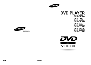 Samsung DVD-E237 User manual | Manualzz