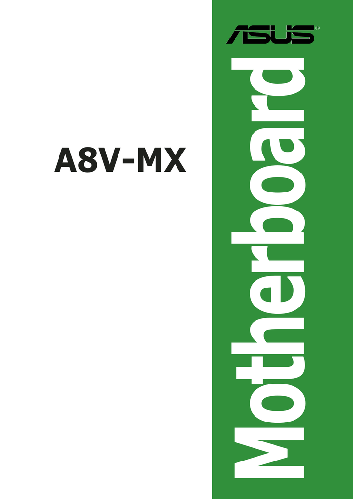 Motherboard A8V-MX