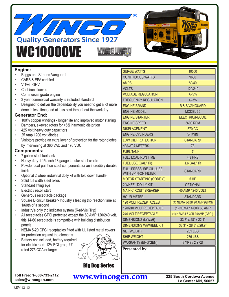 Wcve Engine Manualzz