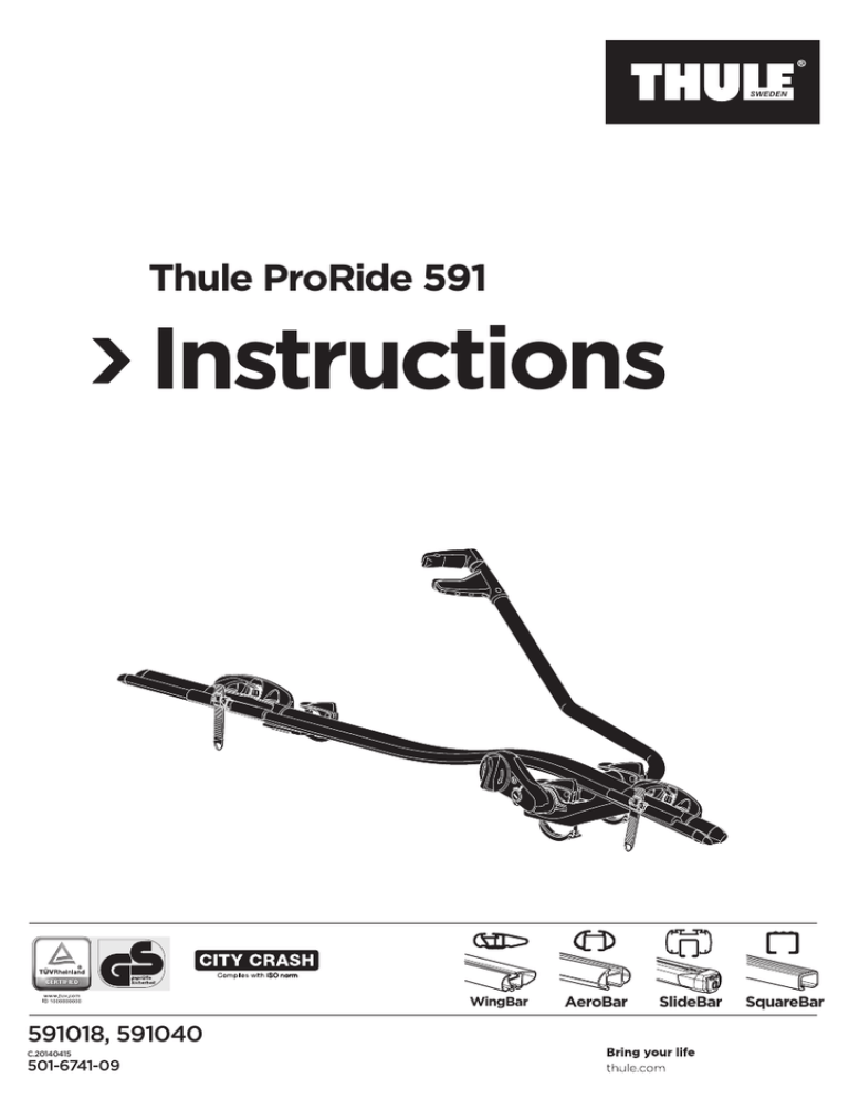 thule pro 591