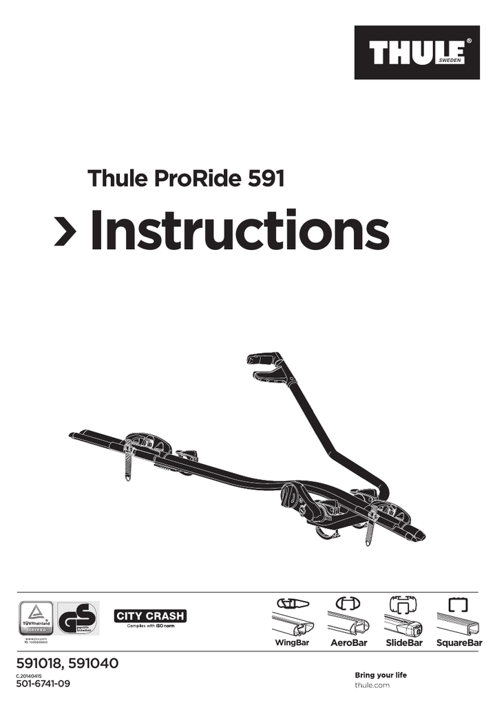 thule 591 fitting