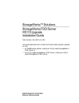 StorageWorks FDDI Server HS111, HS121 Installation Guide