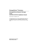StorageWorks Network Storage Array SWXNA DA/HA Installation Guide