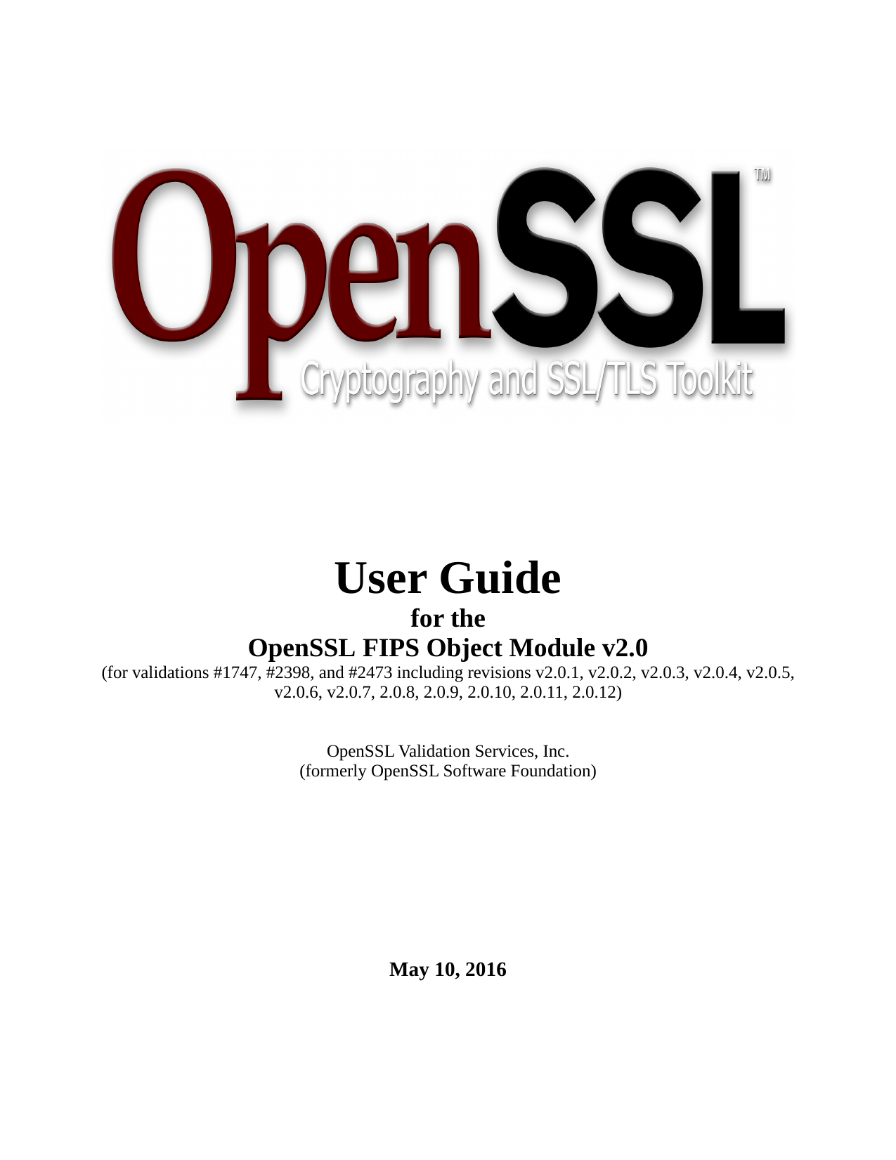 User Guide For The Openssl Manualzz