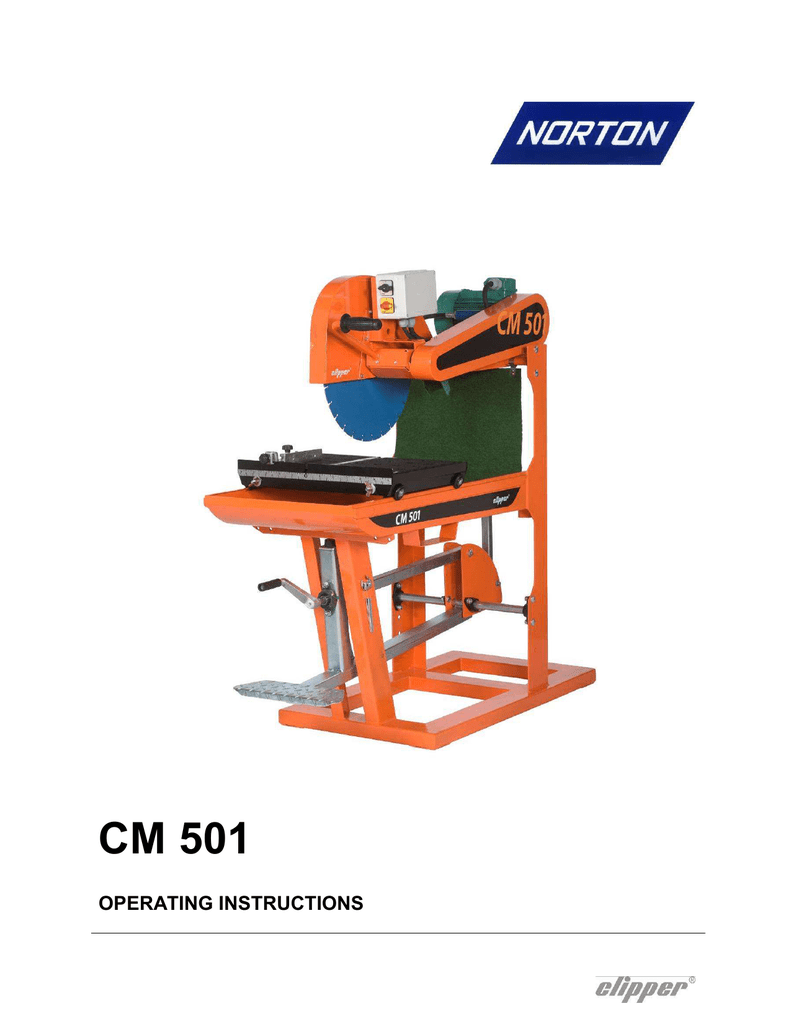 Cm 501 Operating Instructions Manualzz