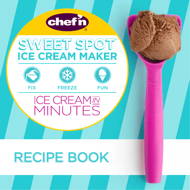 sweet spot ice cream maker recipe book