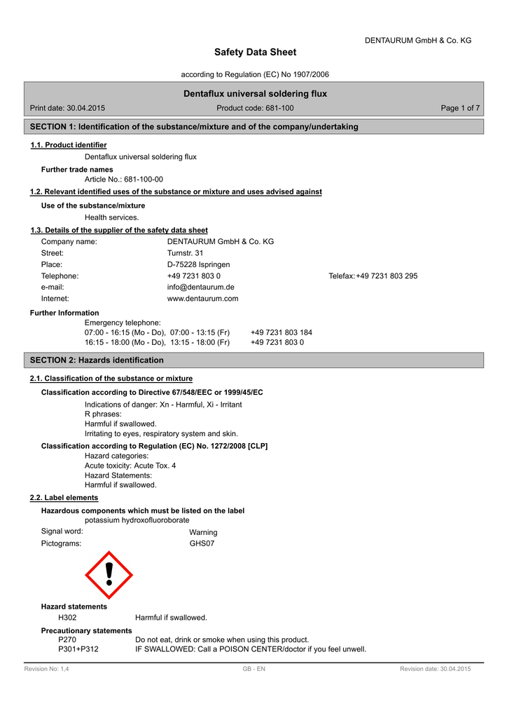 View Flux Safety Data Sheet Pics Best Information and Trends