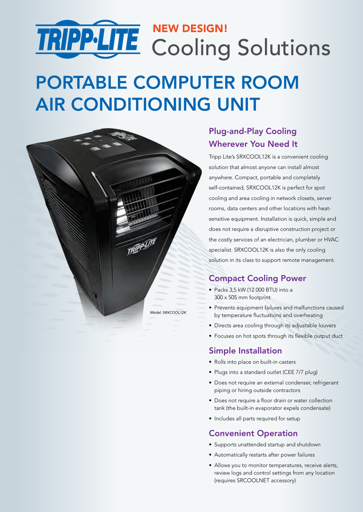 Cooling Solutions Portable Computer Room Air Conditioning