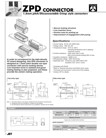 Tin Plated Contacts RoHS Compliant: Yes SM16B-ZPDSS-TF SM16B-ZPDSS-TF 16 1.5 mm Pack of 20 ZPD Series LF SN Header Surface Mount - Wire-To-Board Connector LF SN Tin Plated Contacts RoHS Compliant: Yes SM16B-ZPDSS-TF SM16B-ZPDSS-TF 16 1.5 mm Pack of 20 ZPD Series LF SN Header Surface Mount - Wire-To-Board Connector LF SN
