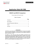 IRS2101 and IR2101 Comparison - Application Note