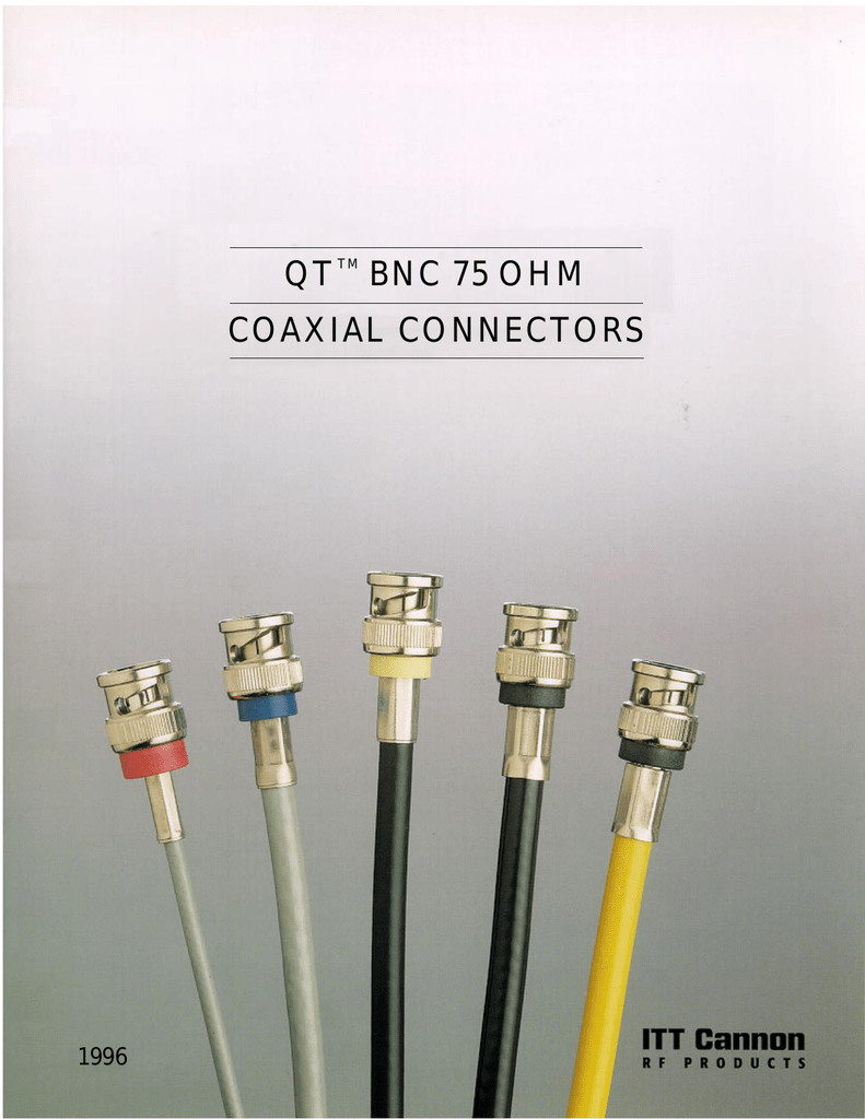 Brand New Pack of 10 ADC BNC-5 Straight 75 Ohm Connector