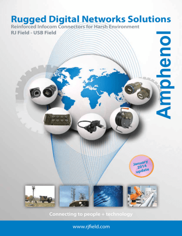 Amphenol Rugged Digital Networks Solutions Reinforced Infocom Connectors For Harsh Environment Manualzz
