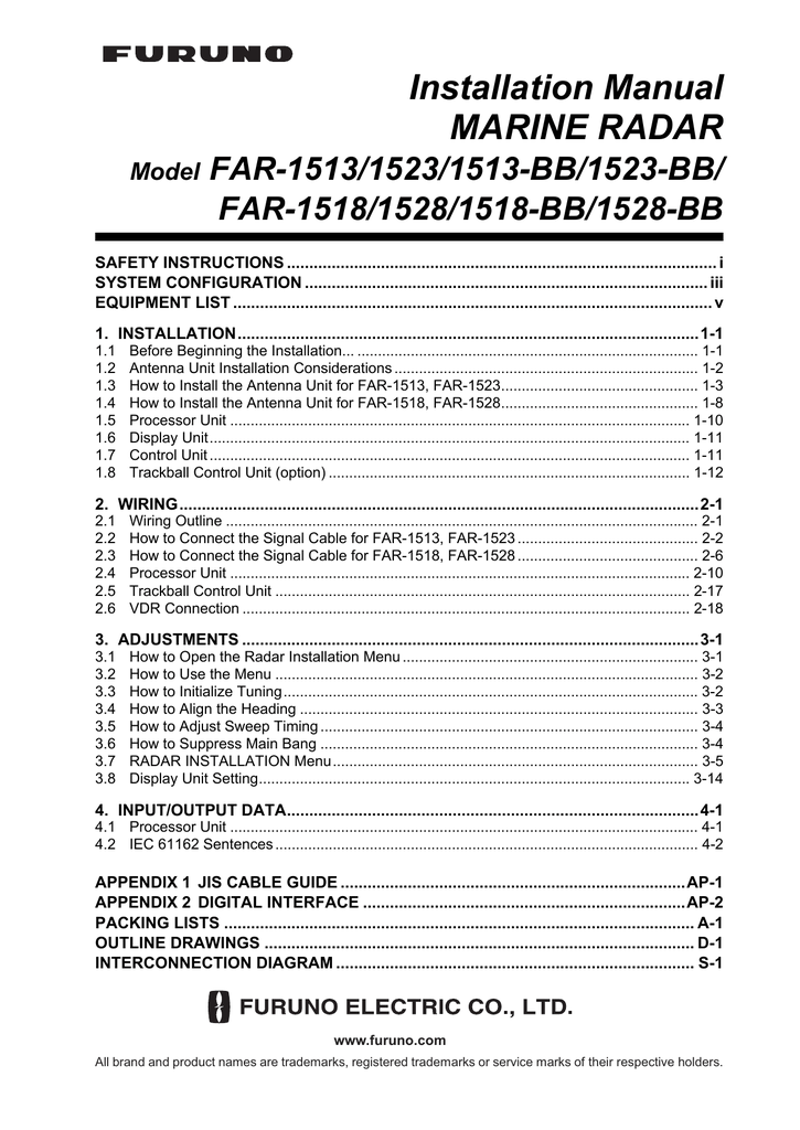 furuno far 2117 service manual furuno far 2117 service manual