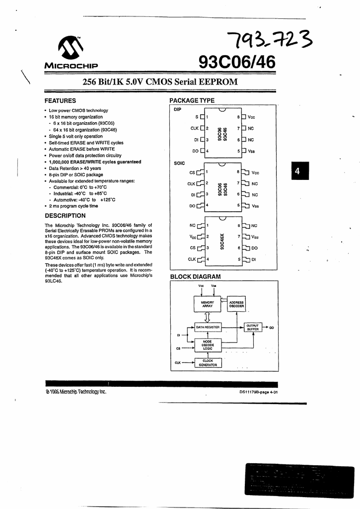 93с66 datasheet