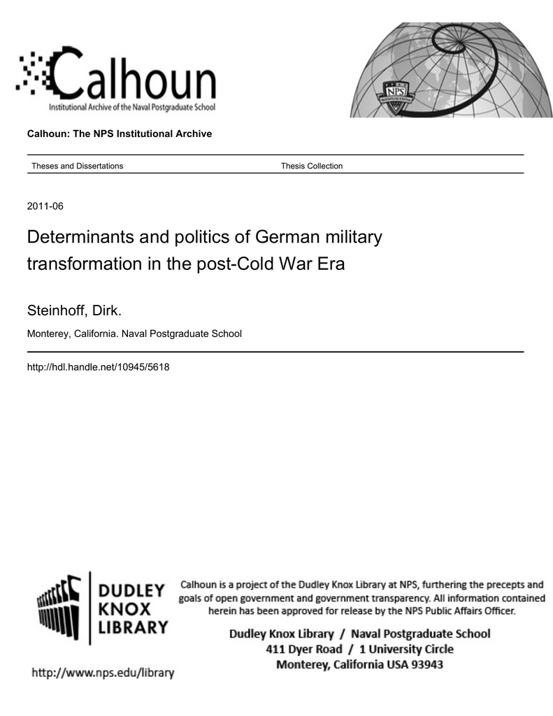 Determinants And Politics Of German Military Steinhoff Dirk - 