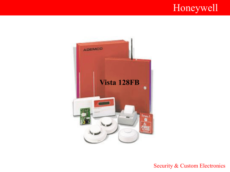 Vista 128fb User Manual