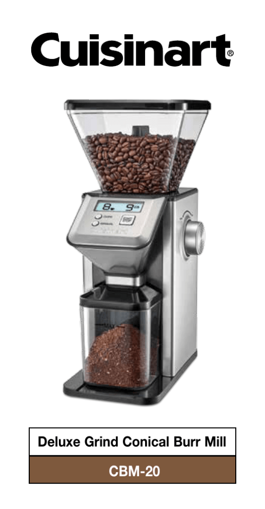 Cuisinart Dbm8U Auto Burr Coffee Grinder / Professional Burr Mill Dbm8u