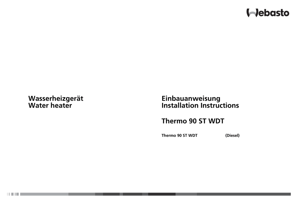 asto Thermo 90 ST Installation Instructions Manual Manualzz