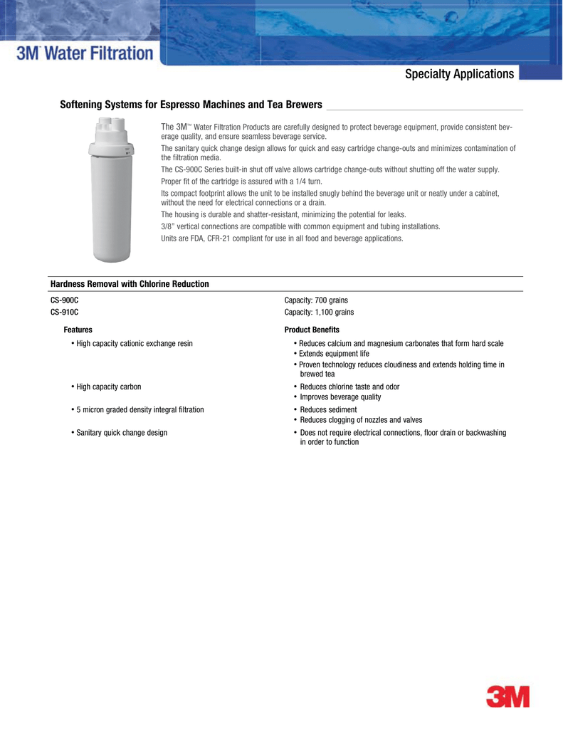 3M Cuno SWC1350-C Replacement Cartridge for CFS6135-C Water Filtration System 5 Micron and 0.5 GPM