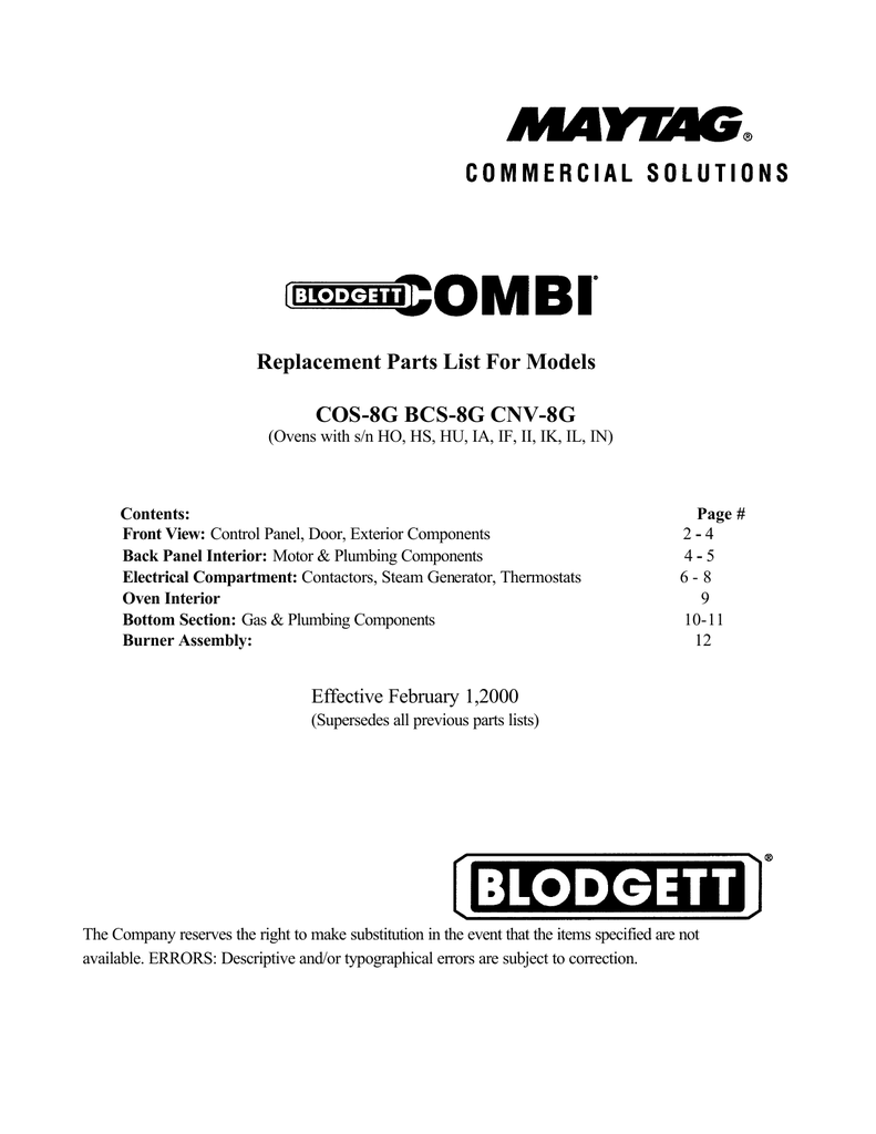 Blodgett R4891 Steam Vent Assembly