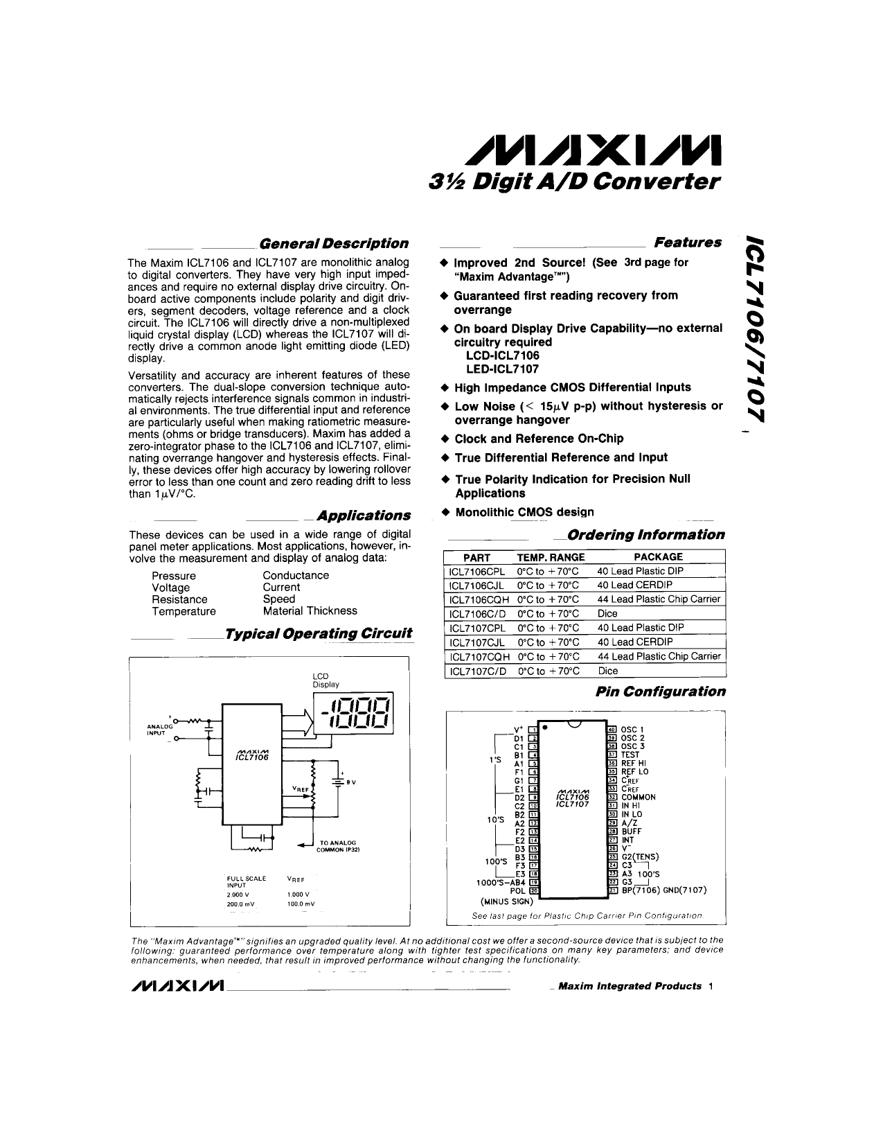 ICL7106-ICL7107maxim.pdf | Manualzz