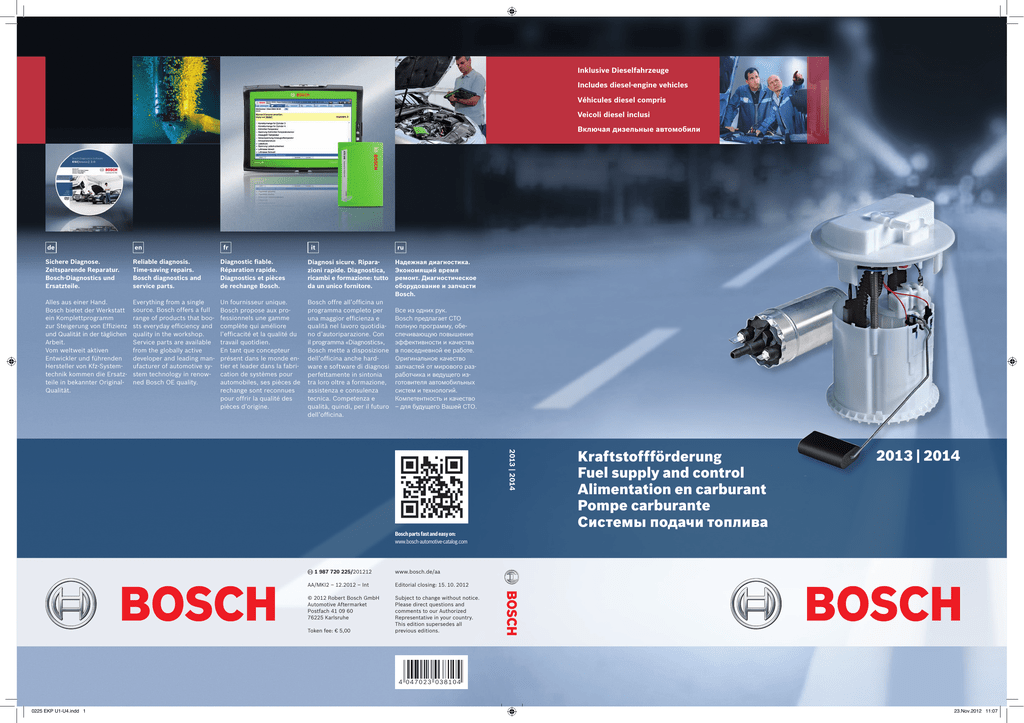 Bosch 0 580 464 999 Kraftstoffpumpe für CITROEN PEUGEOT FIAT MERCEDES BENZ OPEL