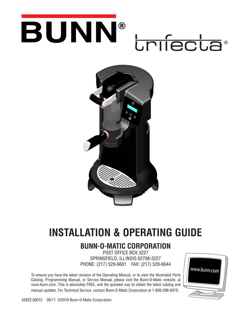 Installation operation manual