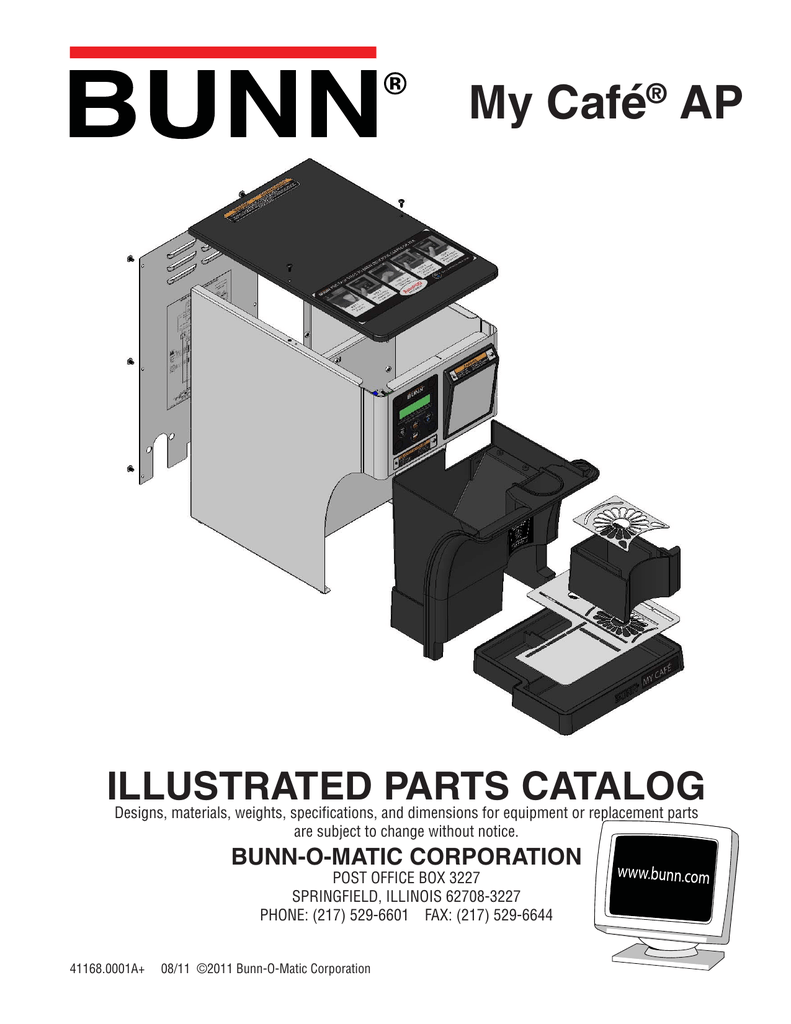 bunn my cafe manual
