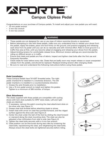 campus pedals