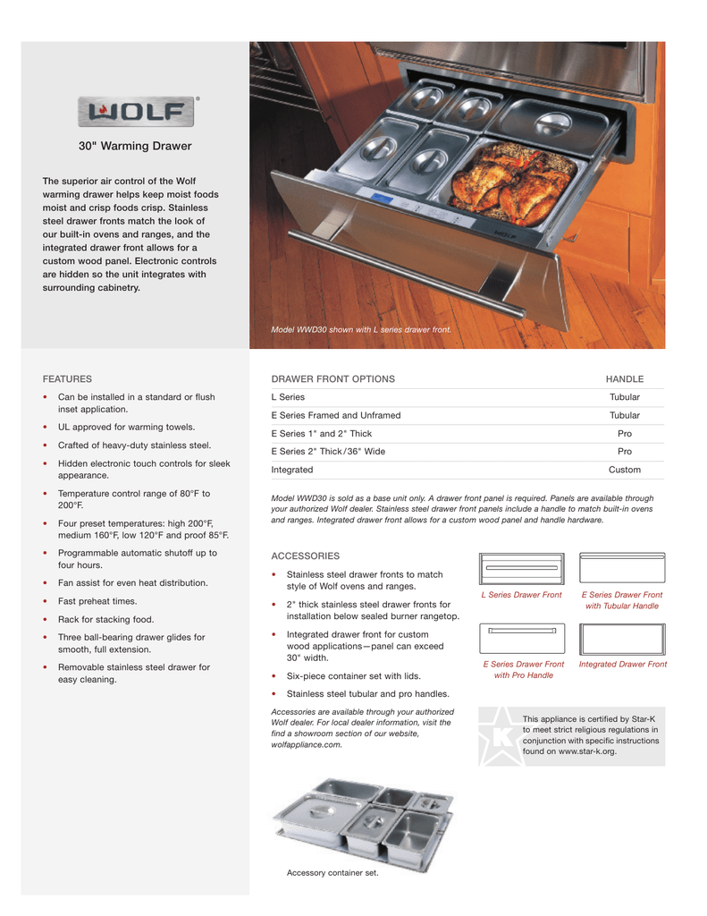 30 34 Warming Drawer Manualzz Com 30 34 Warming Drawer Manualzz Com