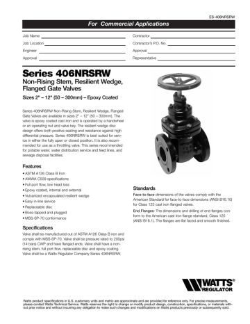 Nibco F-718-B Manual Iron Flanged Globe Valve 2-1/2in Nibco F-718-B Manual Iron Flanged Globe Valve 2-1/2in