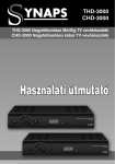 Synaps THD 3000, CHD 3000 Vevők&eacute;sz&uuml;l&eacute;k Navodila za uporabo