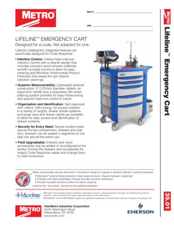 Metro LEC306 Suction Pump Shelf for Lifeline and Flexline Carts - Metro