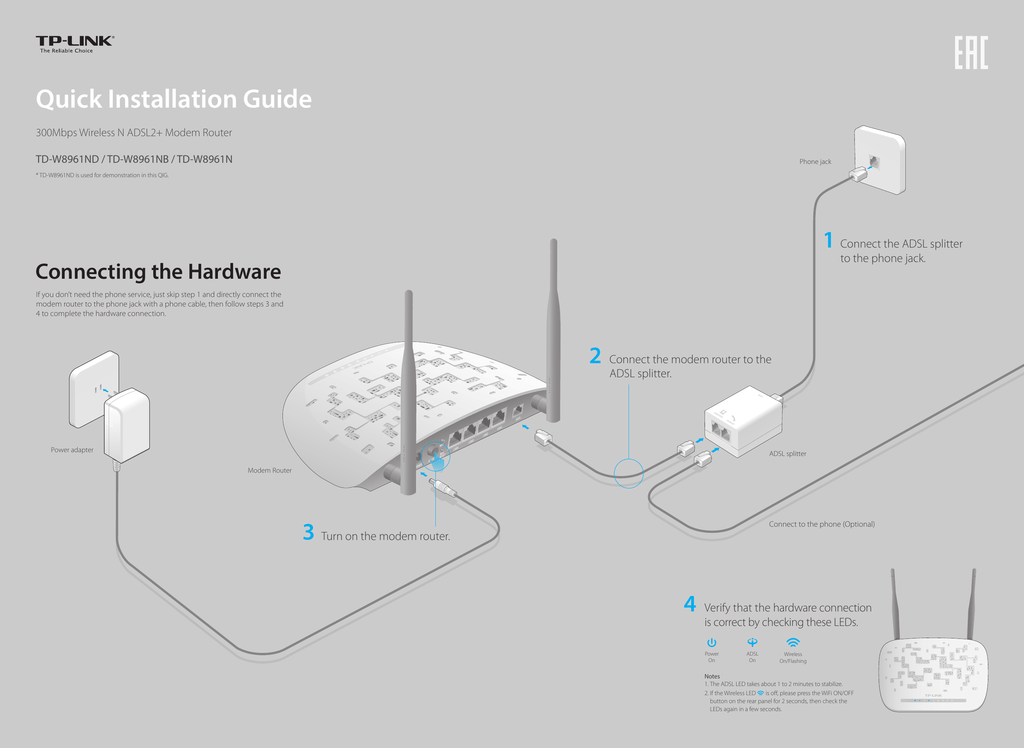 Tp Link Td W61n User Manual Manualzz