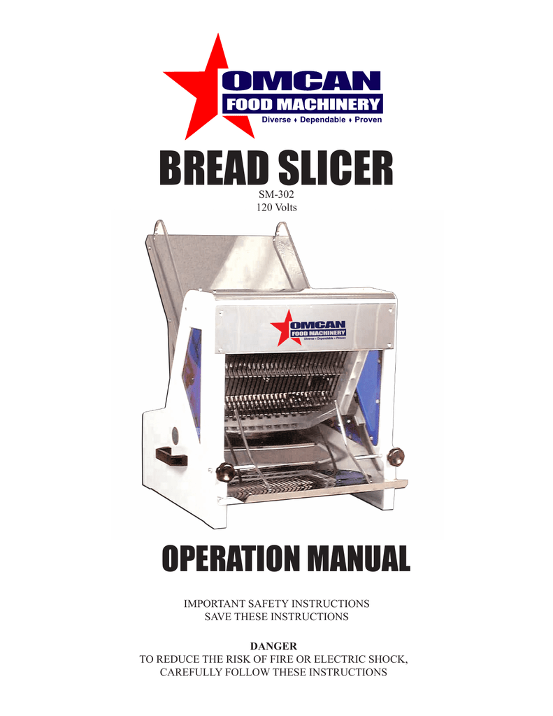 Manual Bench Type Bread Slicer G42