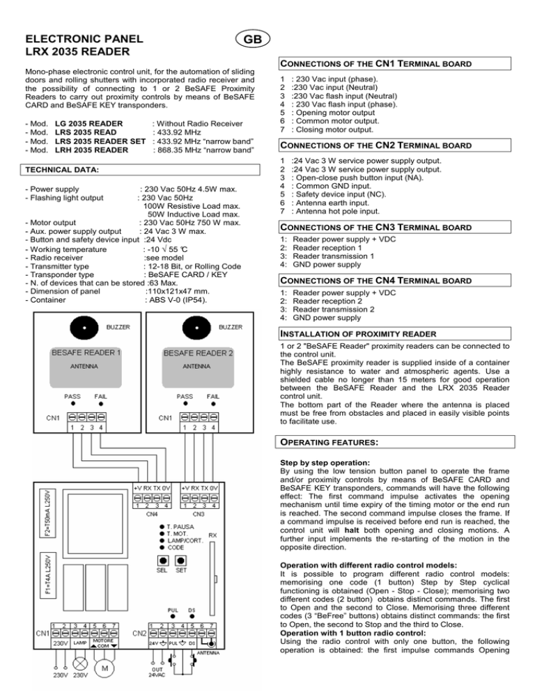 Seav Lrx 35 Reader User Guide Manualzz