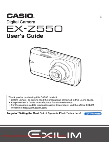 User’s Guide Digital Camera E | Manualzz
