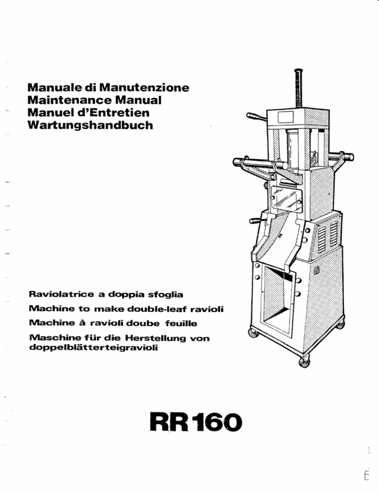 Manuale Di Manutenzione Maintenance Manual Manuel Dtentretien Waeungshandbuch Manualzz