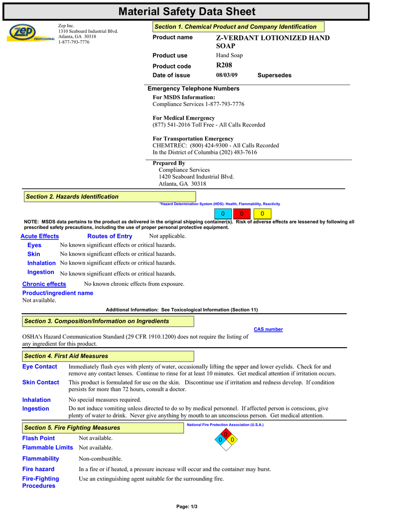 Zep Floor Finish Sds Carpet Vidalondon
