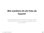 emporia Fotoalbum Bedienungsanleitung