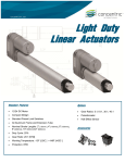 Concentric International 8272551 12V DC 110 lb Linear Actuators Owner's Manual
