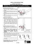 Fixture Installation Instructions