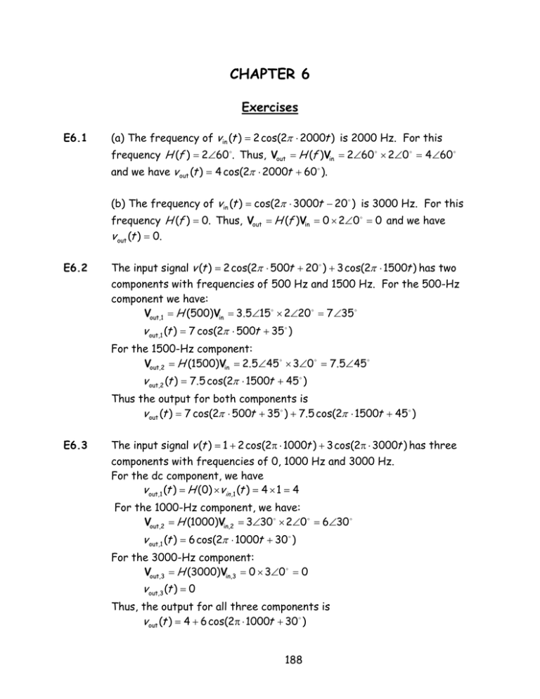 Chapter 6 Exercises T V Manualzz