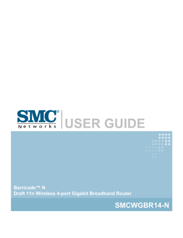 SMC Networks SMCWGBR14-N User manual | Manualzz