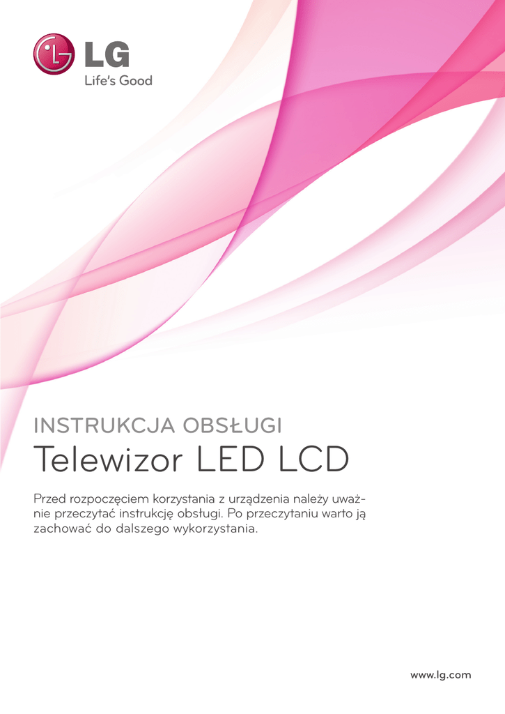 Lg 55lw980s Instrukcja Obslugi Manualzz