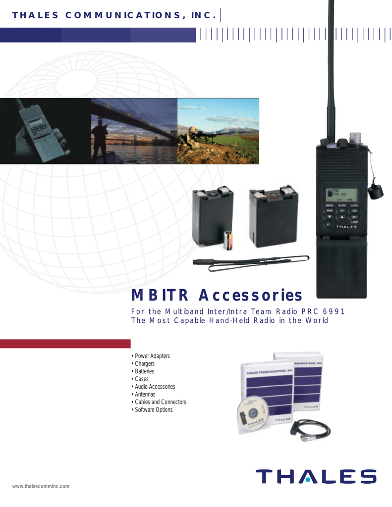 Thales single charger nsn
